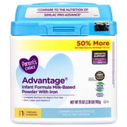 (4 pack) (4 pack) Parent's Choice HMO and Non-GMO Advantage Infant Formula, 35 oz