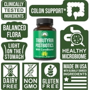 CoreBiome Tributyrin Postbiotic Supplement