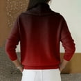 thumbnail image 4 of Dwralegc Cowl Neck Sweater for Women Lightweight Multicolor Cowl Neck Knit Tops Long Sleeve Pullover Jumper Fashion Autumn and Winter Sweaters Wine S, 4 of 5
