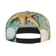 thumbnail image 2 of Hirioo Starfish And Seashell for Baseball Cap Men Cap Flat Brim for Men Women Teens Adjustable Baseball Cap, 2 of 7
