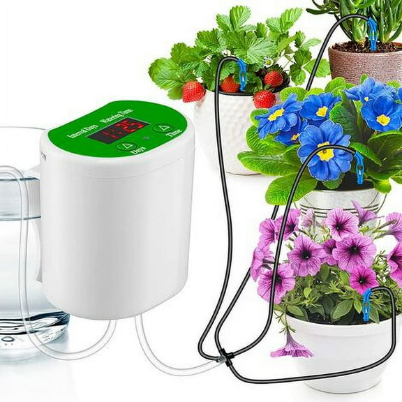 Automatic Drip Irrigation Kit, Automatic Watering System for Indoor Plants, USB Charging DIY Irrigation Kit, Automatic Watering System Drip System