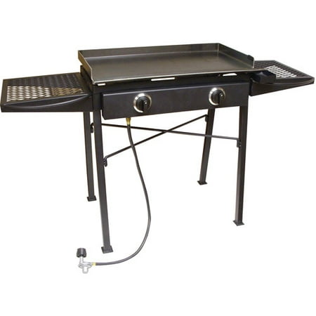 King Kooker Double Low Pressure Campstove with Steel Griddle