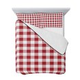 thumbnail image 7 of Farmhouse Red Plaid Twin Size Down Alternative Comforter, Lightweight Comforter Quilt Bedding Set with Pillow Shams Rustic Red White Checkered All Seasons Bed Comforter Duvet Insert 68"x86", 7 of 7