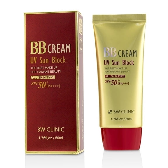 3W Clinic - UV Sun Block BB Cream SPF50 PA - 50ml/1.76oz
