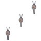 thumbnail image 4 of Corbata Bolo Qarigey para hombres y mujeres hecha a mano con cordón de cuero PU y Aleación, 4 of 6