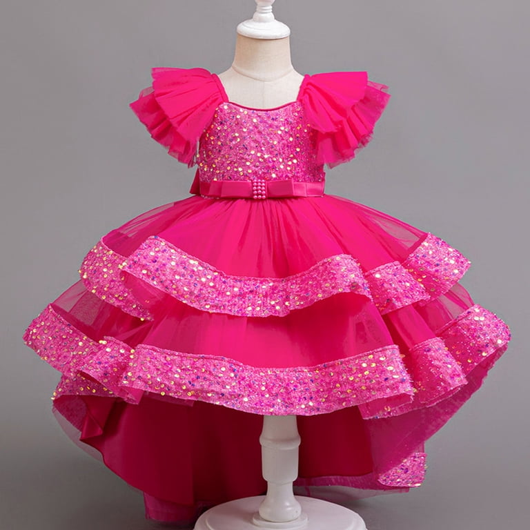 Girls Mesh Dress Stylish Flowy Childrens Party Outfit Comfortable Summer Casual Playwear - Walmart.com Girls Mesh Dress Stylish Flowy Childrens Party Outfit Comfortable Summer Casual Playwear - Walmart.com