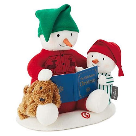 HMK Hallmark 2019 Storytime Snowman Interactive Techno Plush Singing Snowmen