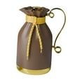 thumbnail image 2 of Cafetera térmica aislada estilo árabe con de 950 ml, regalo de inauguración de casa, tetera, hervidor de agua para fiestas, camping y cocina. Marrón, 2 of 8