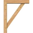thumbnail image 3 of Ekena Millwork 5 1/2"W x 28"D x 36"H Traditional Block Smooth Bracket w/ Offset Brace, Western Red Cedar, 3 of 25