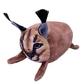 thumbnail image 4 of 20cm/30cm Nouvelle Grande Peluche Floppa Peluche Poupée Imprimé Simulation Chat Cadeau Oreiller Caracal -ys, 4 of 5