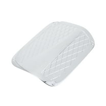 Fuel Tank Door Cap for Toyota Camry 2018-2023 Fuel Filler Flap Cover Adhesive Type Chrome Silver Tone ABS