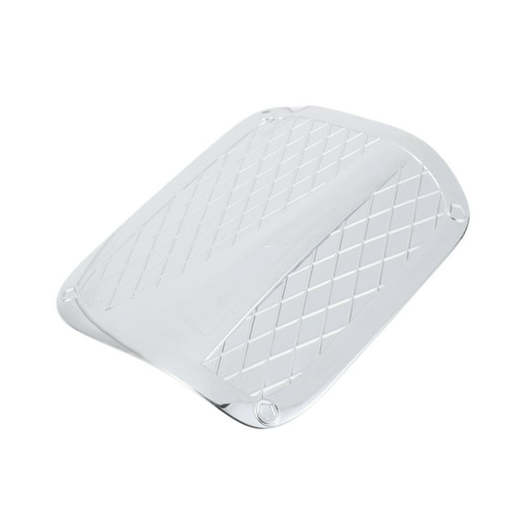 Fuel Tank Door Cap for Toyota Camry 2018-2023 Fuel Filler Flap Cover Adhesive Type Chrome Silver Tone ABS