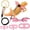 Pink, variant on Reptile Leash for Small Lizards, TOUMENY Escape Proof Adjustable Harness for Bearded Dragon Leopard , Lightweight Outdoor Walking Rope with Soft Chest Strap for Exotic Pets, Blue
