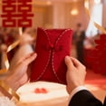 thumbnail image 3 of Dserhfy Chinese Red Envelopes for Wedding Large Traditional Red Pocket Lucky Money Hong Bao for Newlyweds Bride Groom, 3 of 8