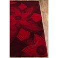 thumbnail image 4 of Momeni Delhi 3'6" X 5'6" Transitional Hand Tufted Wool Rug in Red, 4 of 4