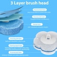 thumbnail image 5 of 72Pcs Toilet Brush Refill Pad Set Reusable Scented Sponge Toilet Bowl Cleaning Refill Replacement Brush Head for Bathroom Cleaning, 5 of 10