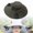 green, variant on Outdoor Wide Brim Sun Hat Bucket Fishing Beach Cap with 2 Solar Fan Llightweight khaki