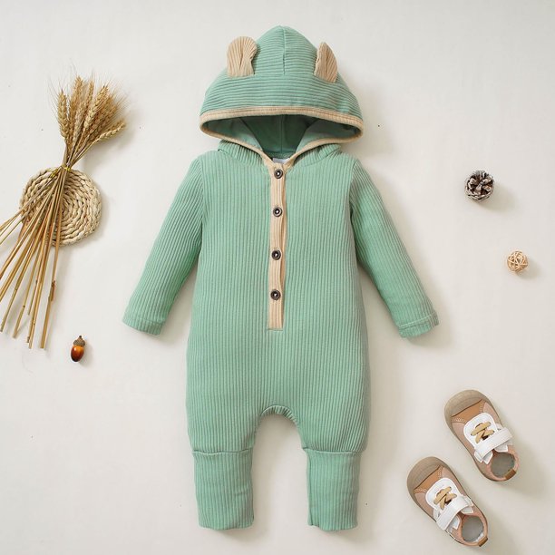 Gubotare Baby Boy Clothes Baby Boys Girls One Piece Romper With Mitten