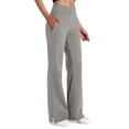 thumbnail image 2 of Women's Wide Leg Yoga Pants JIANLAI High Waisted Comfy Dance Sweatpants Loose Casual Soft Lounge Joggers with Pockets (S-4XL) Grey, 2 of 7