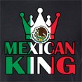 thumbnail image 5 of Wild Bobby Mexican King Latin Pride Men Premium Tri Blend Tee, True Black, Large, 5 of 5