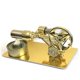 thumbnail image 1 of Mini Hot Air Stirling Engine Motor Model Stream Power Physics Experiment Model Educational Science T, 1 of 5