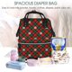 thumbnail image 5 of Easygdp Christmas With Character para Bolsa de Bebé de Gran Capacidad con Múltiples Bolsillos, Bolsa de Pañales para Padres, Bolsa de Viaje Organizada y Elegante, 5 of 6
