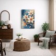thumbnail image 5 of Canvas Wall Art White Blossom Abstract Floral Print for Living Room Decoration - 32x48, 5 of 8