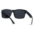 thumbnail image 1 of Gafas de Sol LYZOIT Extra Grandes Polarizadas para Hombre en Negro Mate, 1 of 6