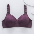 thumbnail image 2 of Vetsdori Lace Everyday Bras for Women Breathable Wireless Bralette Large Bust Bras No Padding,Womens Bras, 2 of 6