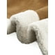 thumbnail image 5 of Abrigo de invierno de piel sintética para mujeres, cálido, grueso, forrado de piel, chaqueta de cuero sintético, marrón, 5 of 6