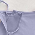 thumbnail image 6 of COMVALUE Tank Tops for Women Square Neck Spaghetti Strap Double Lined Y2K Going Out Camisole Top Purple One Size, 6 of 9