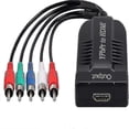 thumbnail image 1 of Component to HDMI Converter - YPbPr to HDMI Adapter with 1080P Support & Resolution Button, 1 of 5