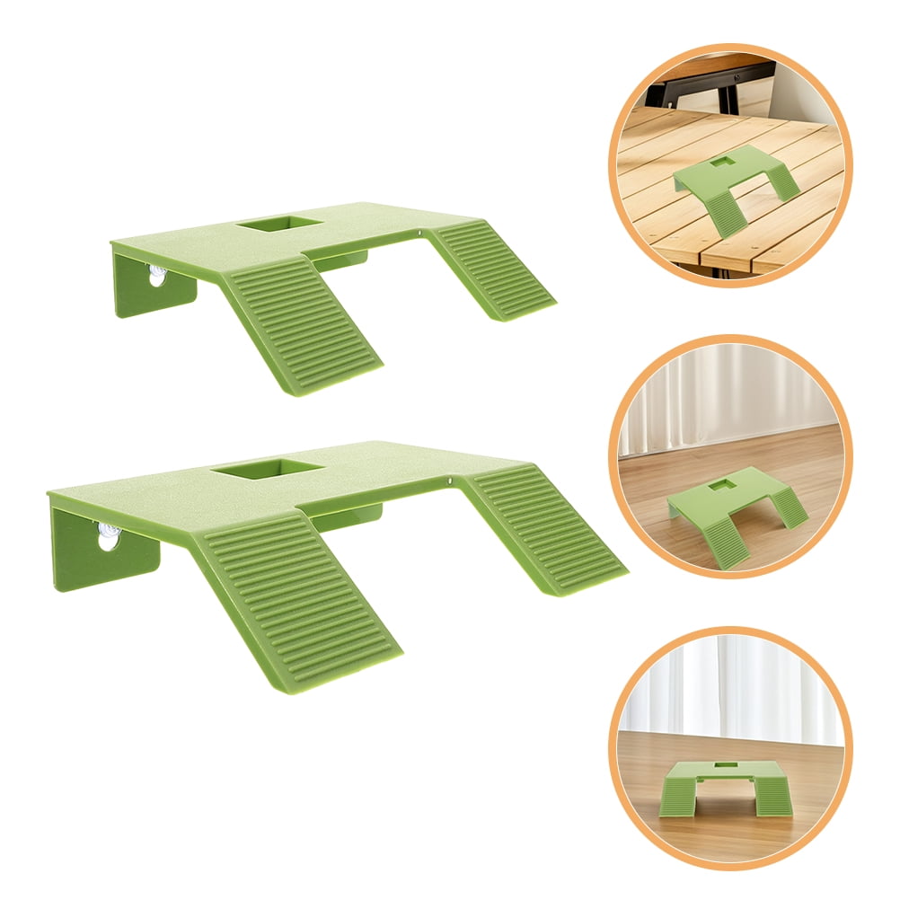 OUNONA 2Pcs Floating Turtle Terrace and Climbing Ramp with Suction Cups Plastic for Habitat