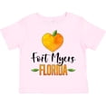 thumbnail image 3 of Inktastic Fort Myers Florida Orange in Heart Boys or Girls Toddler T-Shirt, 3 of 5