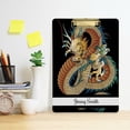 thumbnail image 3 of FMSHPON Dragon Clipboard Hardboard Wood Nursing Clip Board and Pull for Standard A4 Letter 13x9 inches, 3 of 6