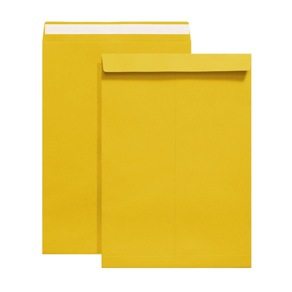 50Pcs Sealing Envelopes 12.7x9Inch Mailing Envelope File Organiser Envelopes