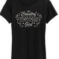 thumbnail image 3 of Instant Message - Country Western Girl - Women's Short Sleeve Graphic T-Shirt, 3 of 6