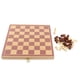 thumbnail image 4 of Juego de Mesa de Ajedrez, Juego de Ajedrez de Madera Portátil Al Aire Libre, Para La Escuela en Casa, 4 of 7