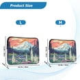 thumbnail image 4 of FORMRS 13"-13.3" Laptop Sleeve Protective Case Soft Carrying Quilted Computer Bag Cover, Floral Mountain, 4 of 7