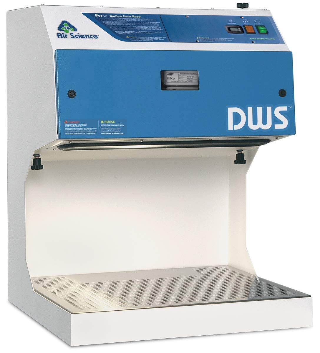 Air Science DWS24AHEPA DWS Downflow Ductless Fume Hood with HEPA