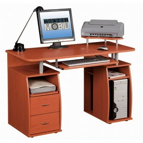Techni Mobili Super Storage Computer Desk Espresso Walmart Com