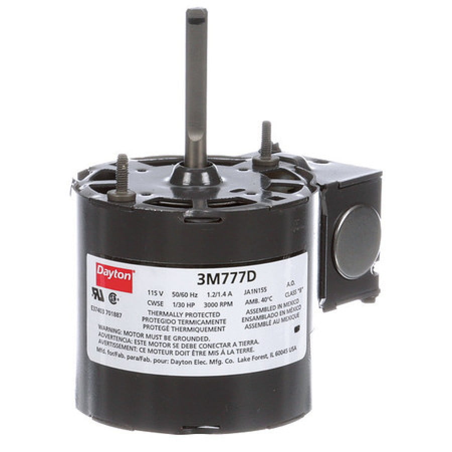 DAYTON 71214887M HVAC Motor,1/30 HP,3000 rpm,115V,3.3