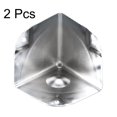 thumbnail image 3 of Unique Bargains Metal Box Corner Protectors Wooden Box Edge Guard Protector 50x50x50mm Silver Tone 2 pcs, 3 of 3