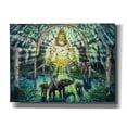 thumbnail image 1 of Epic Graffiti 'Shiva Elephants ' by Jan Kasparec, Canvas Wall Art, 16"x12", 1 of 8