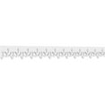 thumbnail image 1 of Ekena Millwork RUNP04X0625X48LAU 4 x 48 Po Pas 0,62 Po Laurier Architecture Grade PVC Course Garniture, 1 of 1