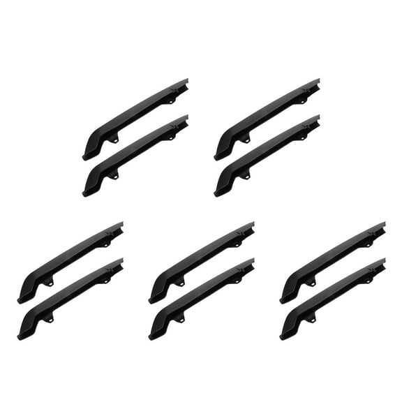 Hemoton 10 pcs  Chain Guard Set Durable Motorcycle Chain Protector Motorcycle Chain Guard Sprocket Chain Protector Chain Cover For Motorcycle