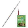 thumbnail image 1 of Shisuyan Classical Dizi Flute Set Stainless Steel Chinese Traditional Musical Instrument Portable Metal Woodwind Instrument for Beginners, 1 of 9