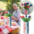 thumbnail image 2 of Dsscvnef Independence Day Red White Ornament with Home Tabletop Decoration Party Centerpiece, 2 of 5