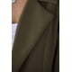 thumbnail image 4 of Blazer de Mujer PRETTYGARDEN Manga Larga Verde Militar XL, 4 of 8