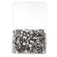 thumbnail image 1 of Shisuyan 500pcs Thumb Tacks Round Head Nickel Plated Map Push Pin for Cork Bulletin Board, 1 of 9